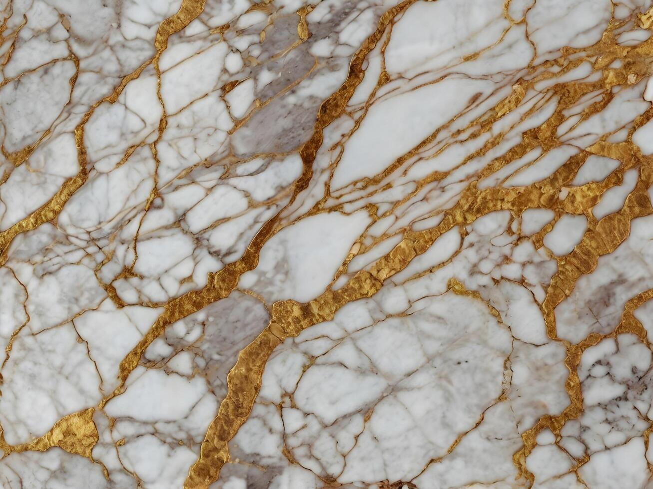 A detailed macro shot of elegant marble, highlighting its smooth surface and flowing veins. photo