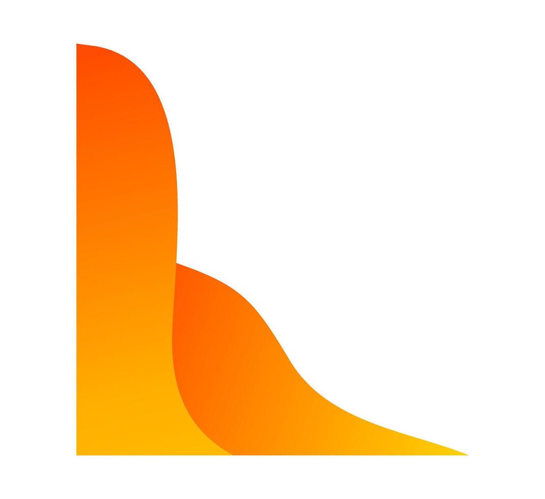 Classy Orange and Yellow Wave Certificate Edge vector