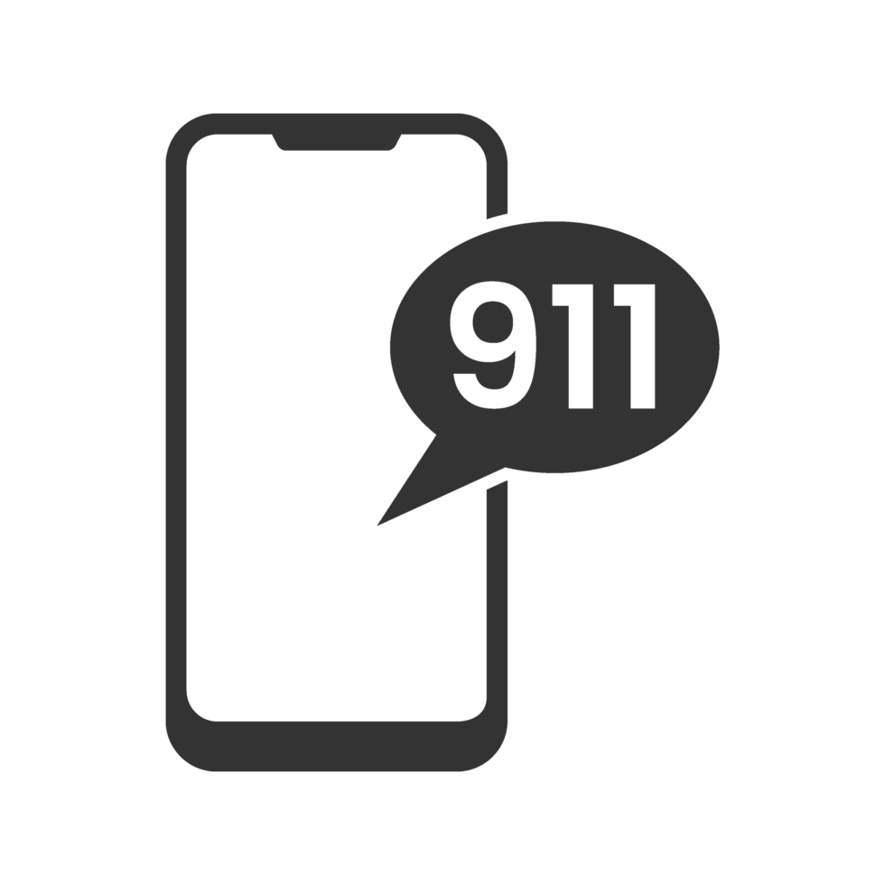 911 call icon png