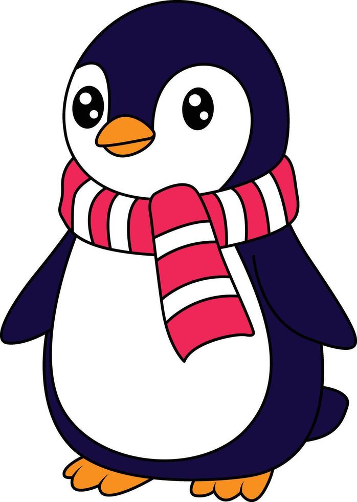 Penguin Clipart for kids vector
