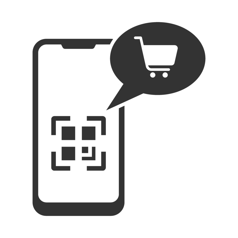 online shopping using barcodes png