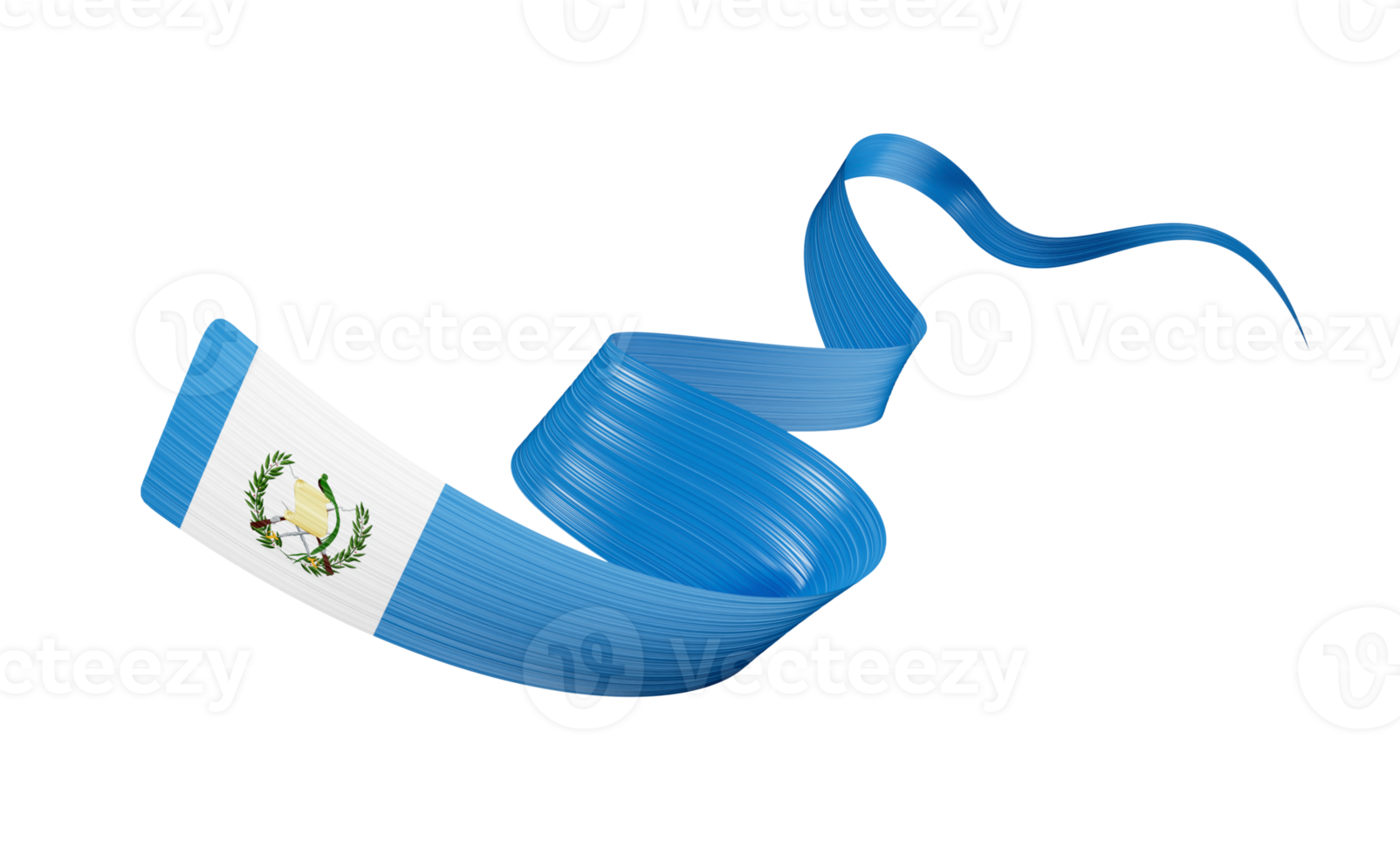 3d Flag Of Guatemala 3d Shiny Waving Guatemala Ribbon Flag. 3d Illustration png