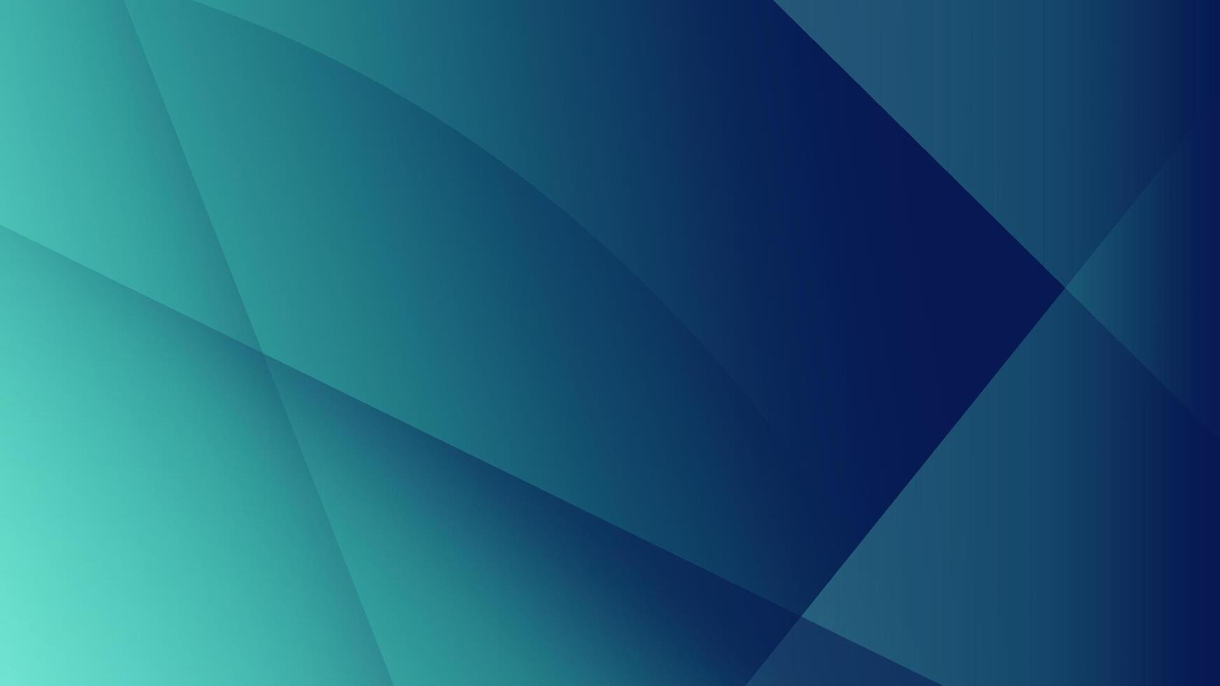 Abstract Blue and Teal Gradient with Geometric Shapes vector