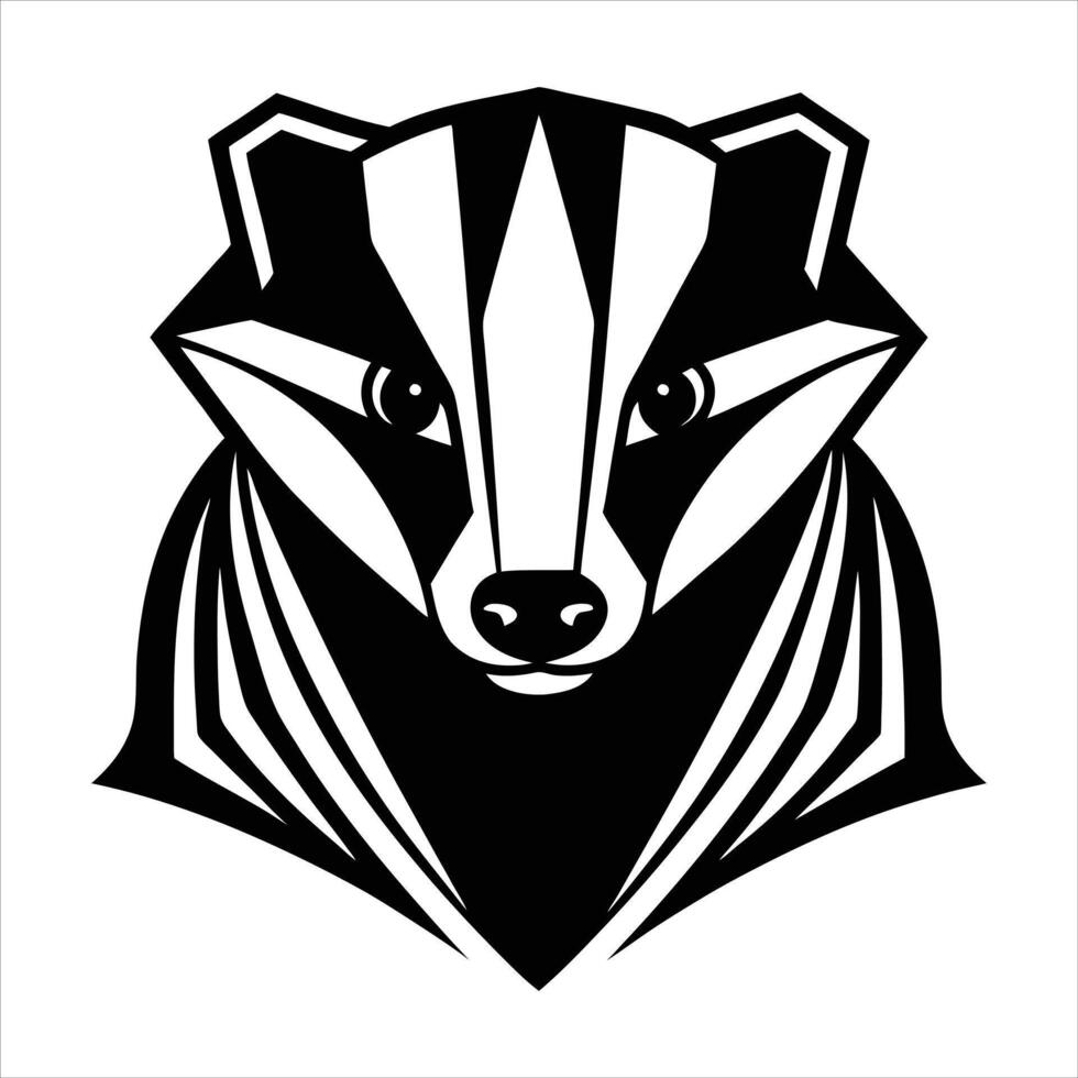 Badger Crest Design vector
