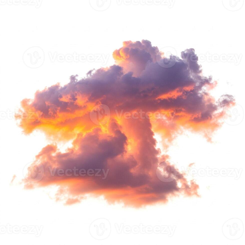 A large cloud is shown in the sky photo
