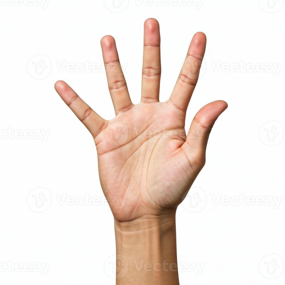 A hand is reaching up to the sky photo
