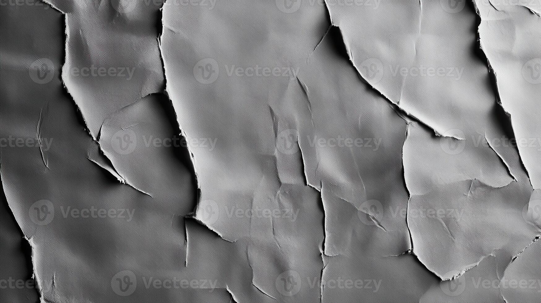 Cracked Gray Texture, Abstract Background, Studio Shot, Design Element photo