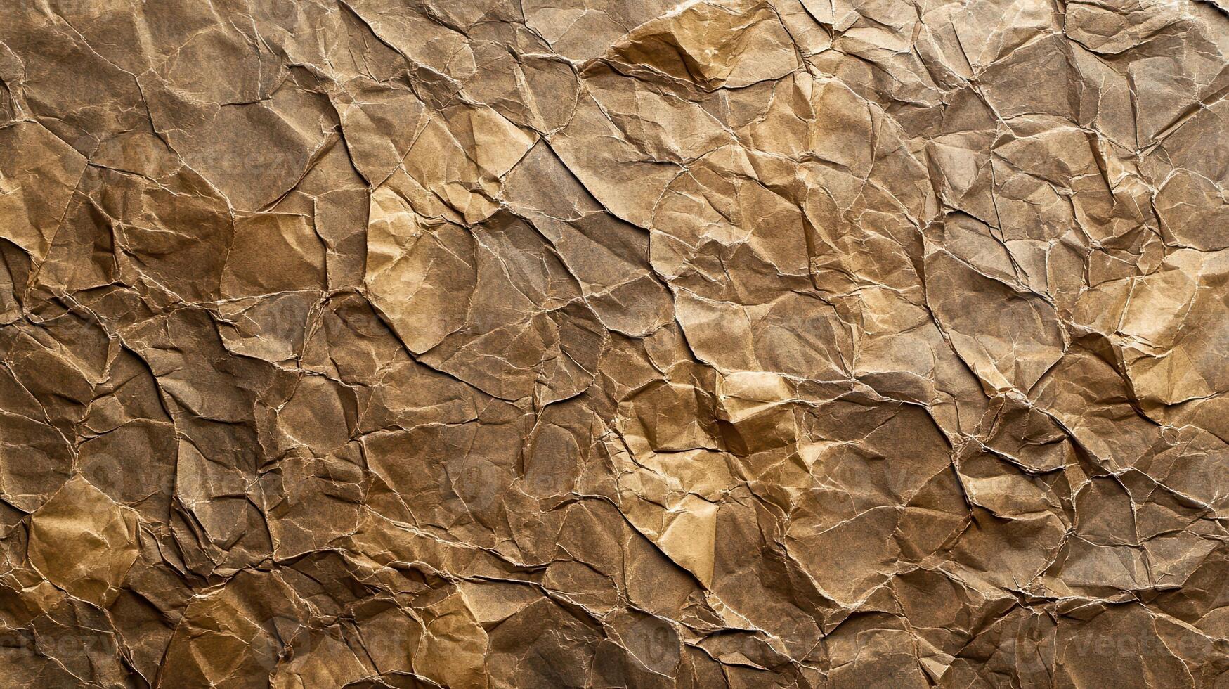 Crumpled paper texture background photo