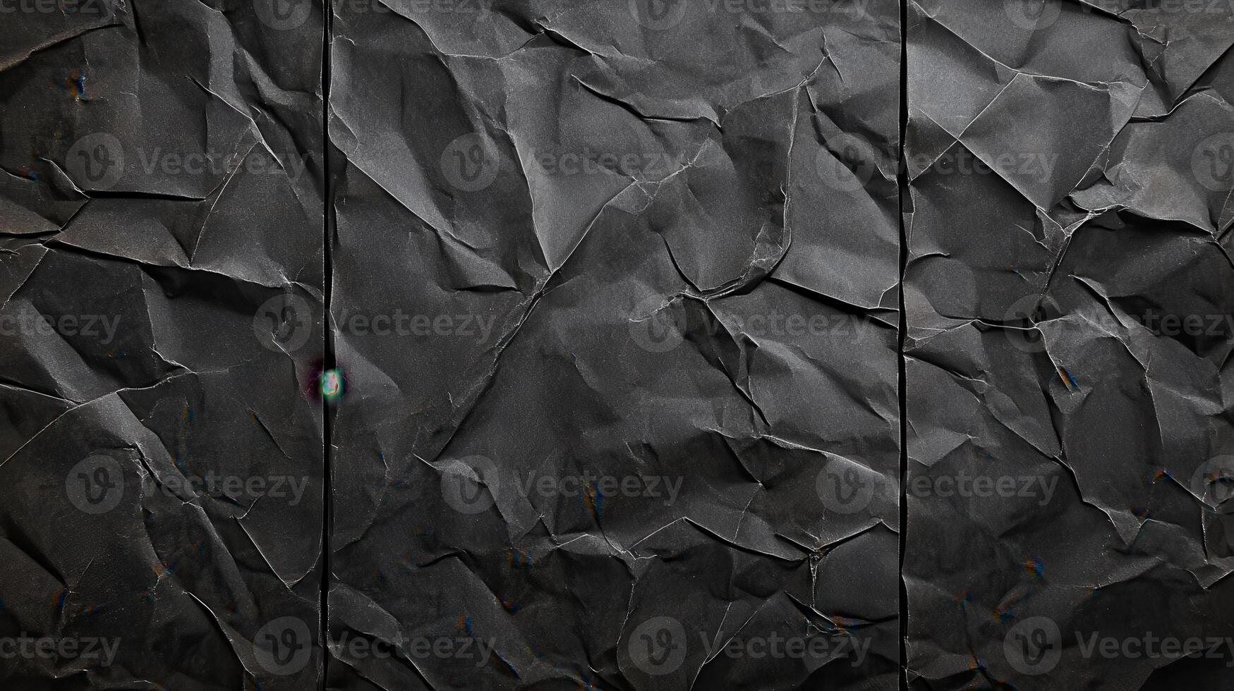 Crumpled metal wall texture photo