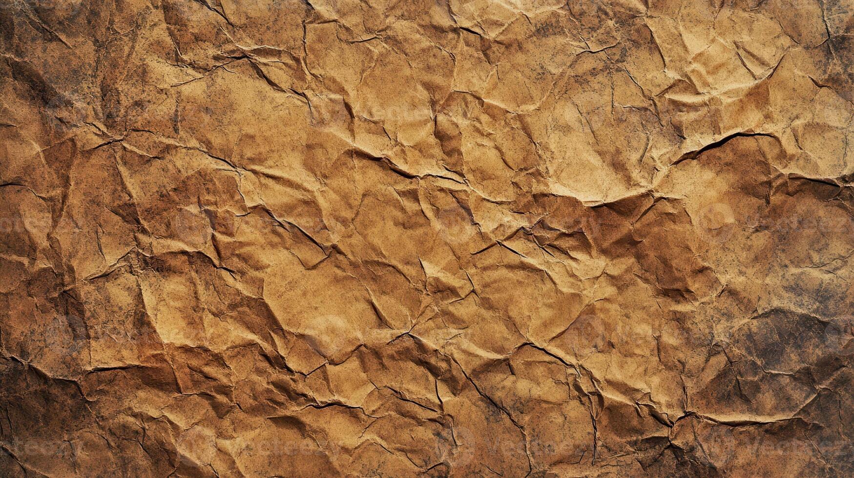 Crumpled paper texture background photo