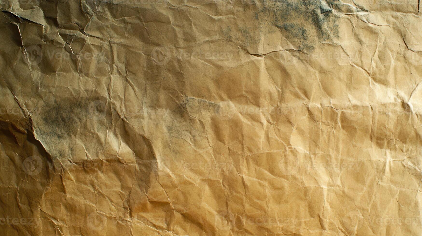 Crumpled paper texture background photo