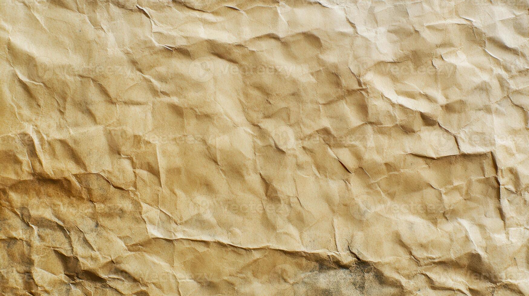 Crumpled paper texture background photo