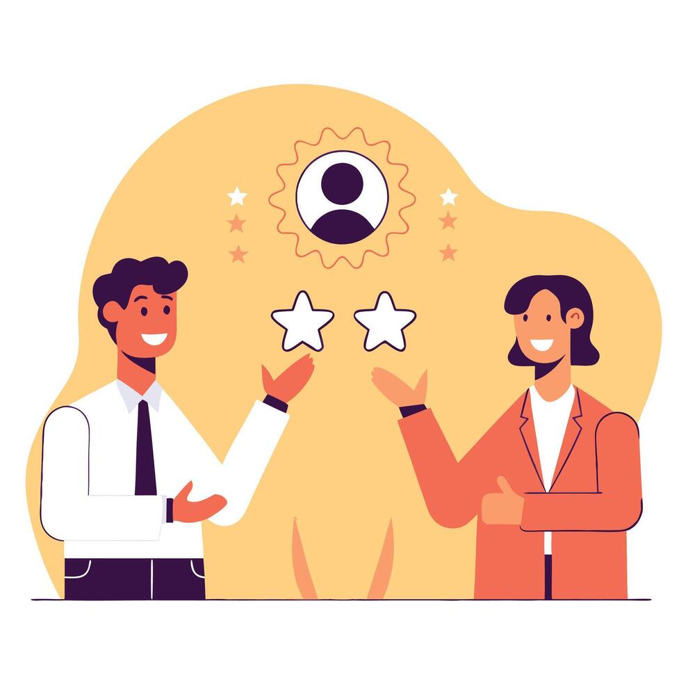 Workflow and Idea Development Concept Illustration vector