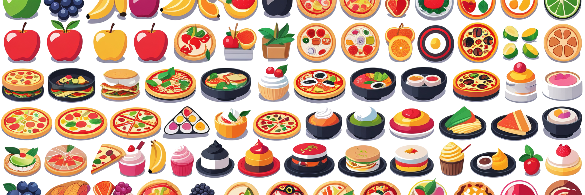 Expressive Food Emoji Illustration png