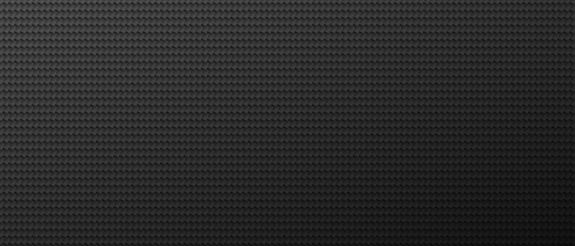 Dark background carbon fiber black vector