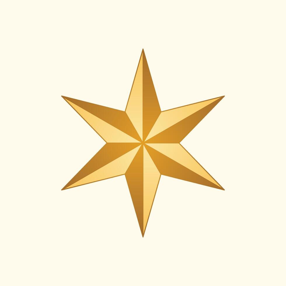 Star Gradient icon vector