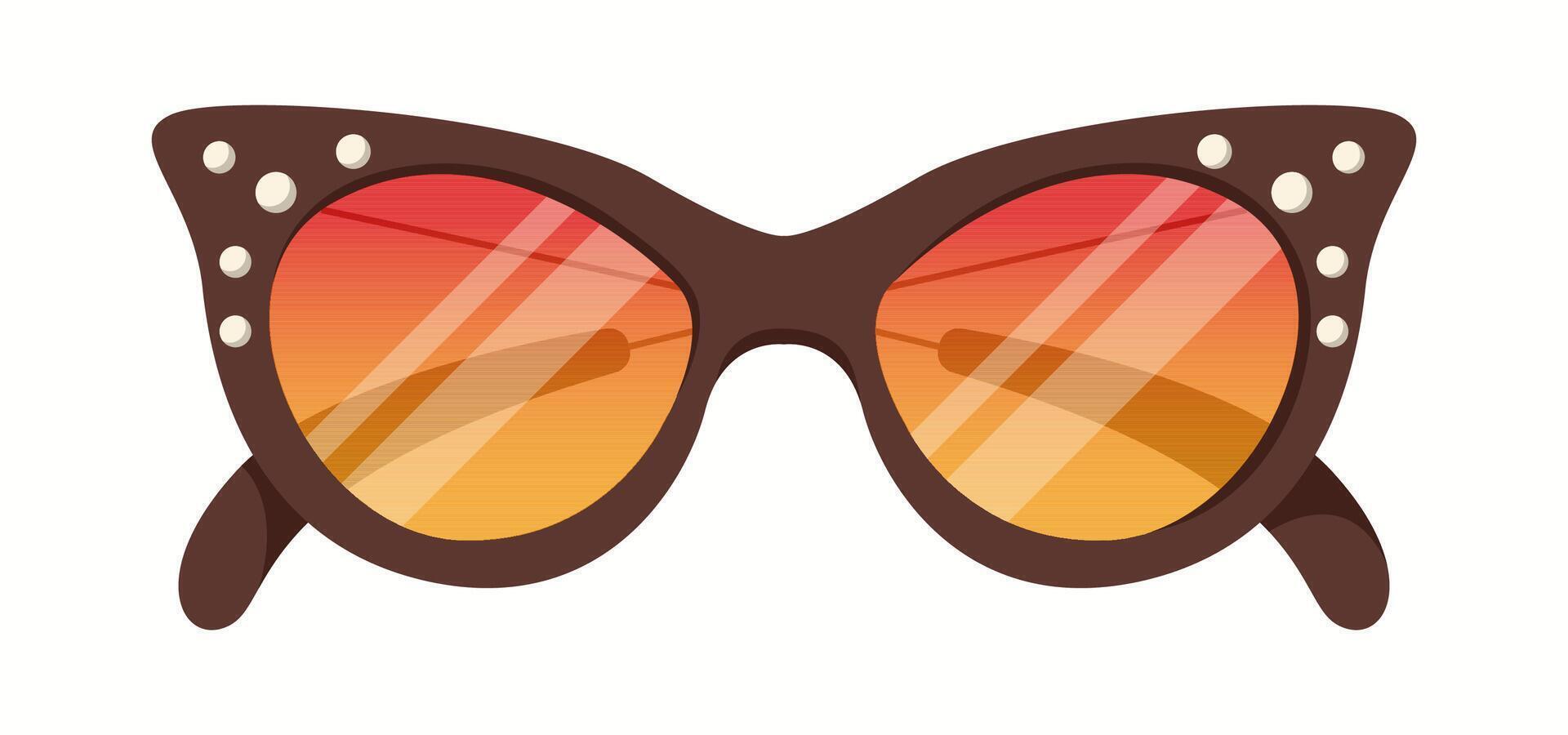 Trendy shutter sunglasses in purple, featuring a slatted frame design. A bold and futuristic accessory, ideal for party themes and festival outfits. vector