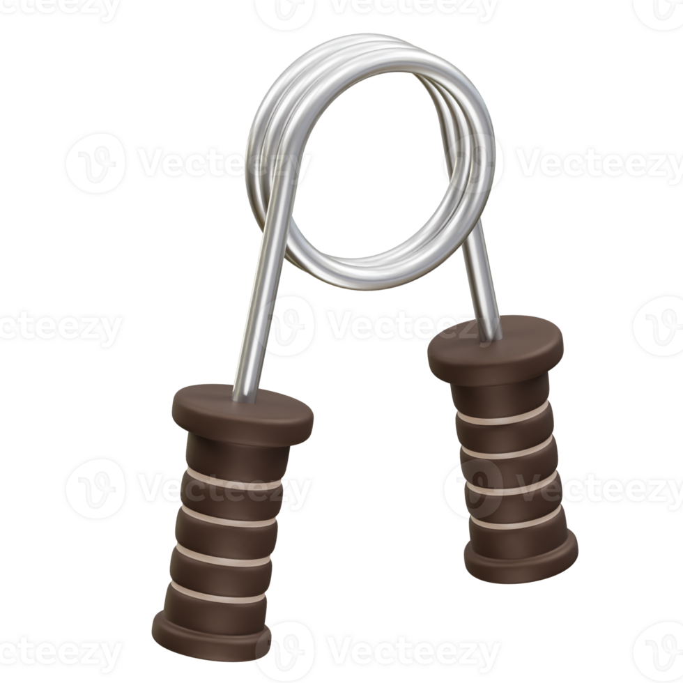 Hand gripper icon 3d render illustration png