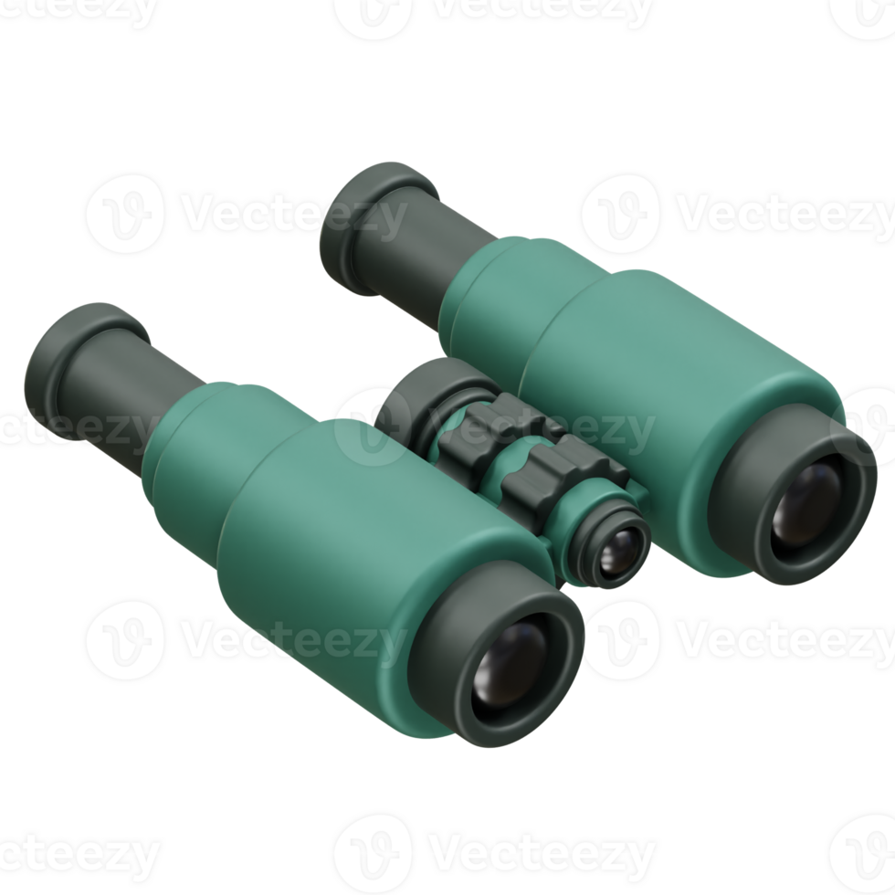 Binoculars icon rendering 3d illustration png