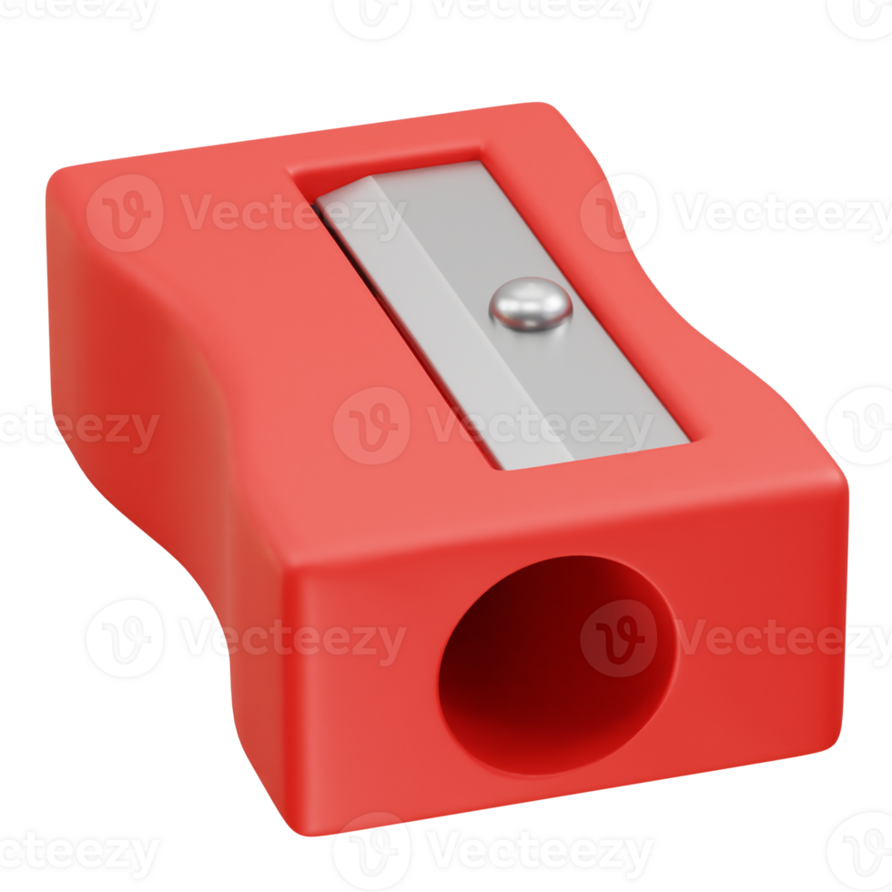 Pencil Sharpener icon 3d illustration png