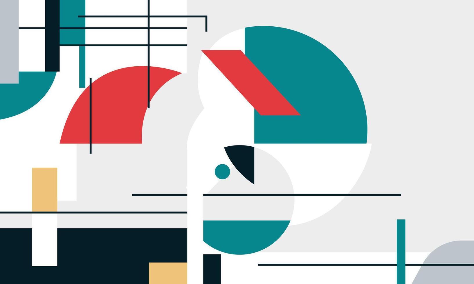 A colorful abstract background with geometric shapes vector