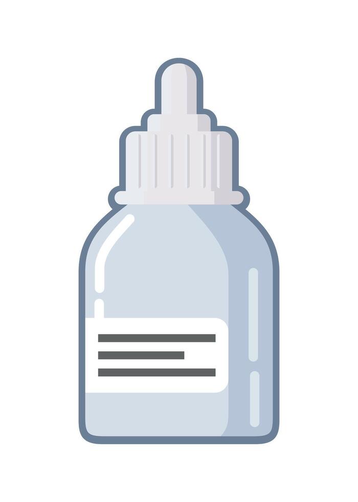 nasal spray bottle icon isolated on white background vector