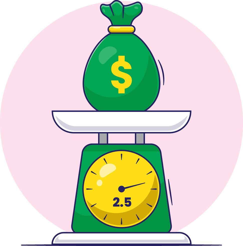 Pay zakat cartoon icon symbol illustration celebrate eid mubarak event with flat style concept vector