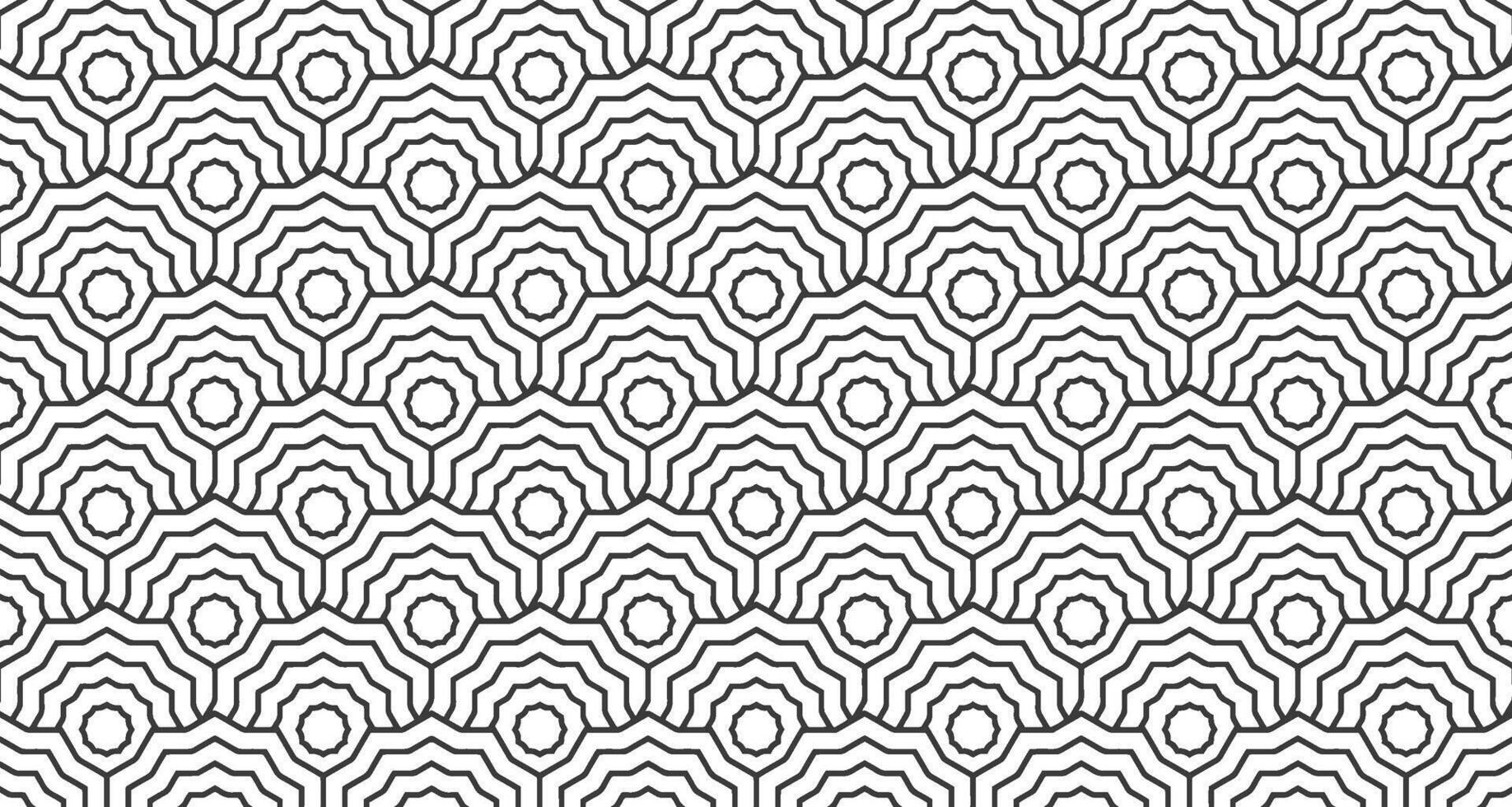 A black and white pattern with wavy lines vector