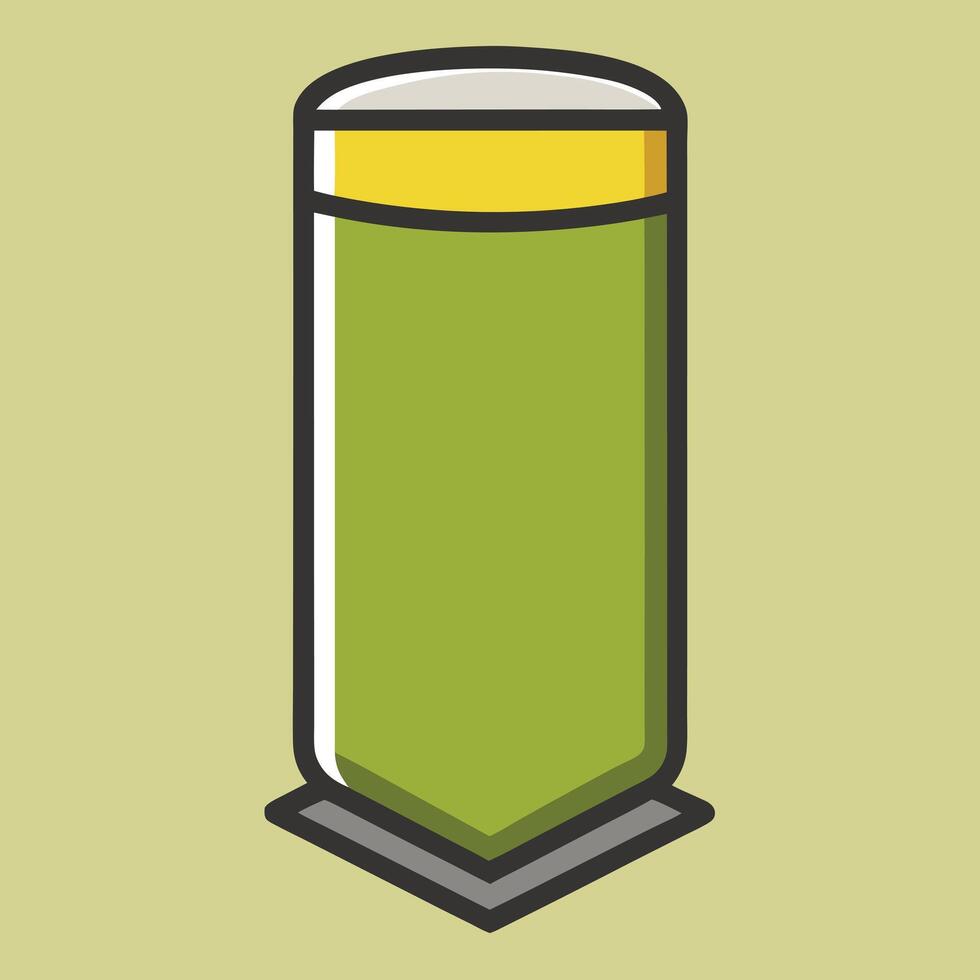 illustration of an advertising vertical vector