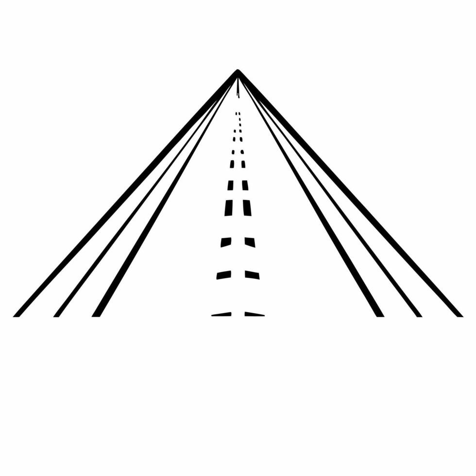 Abstract road leading into the horizon with bokeh lights symbolizing journey and growth concept as A creative image of a road disappearing into the horizon overlaid with soft bokeh Square Set 2 Square vector