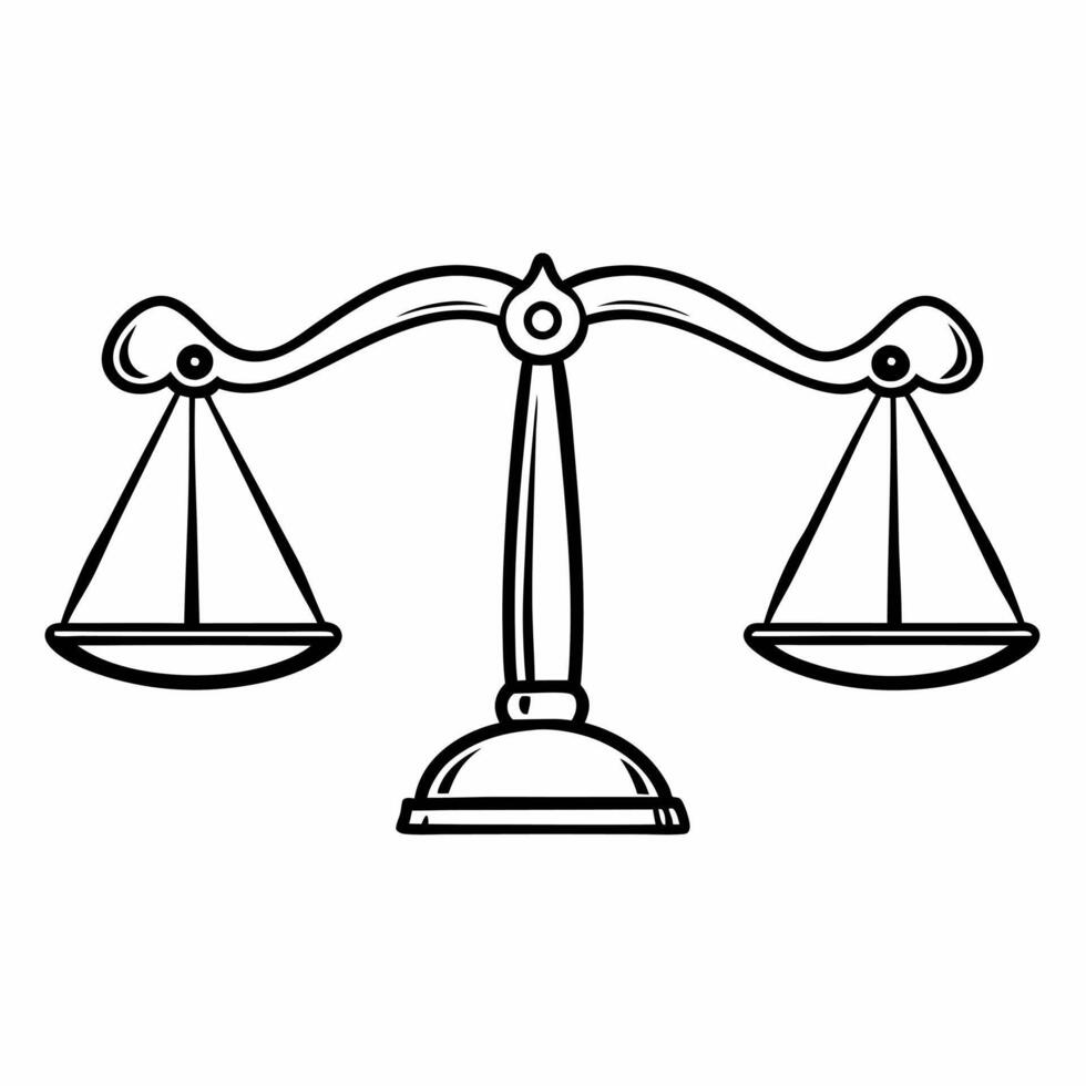 Abstract white balance scales concept as Close up of abstract white balance scales with soft edges Camera slowly pans across the scales emphasizing equilibrium Represents mental Square Square vector