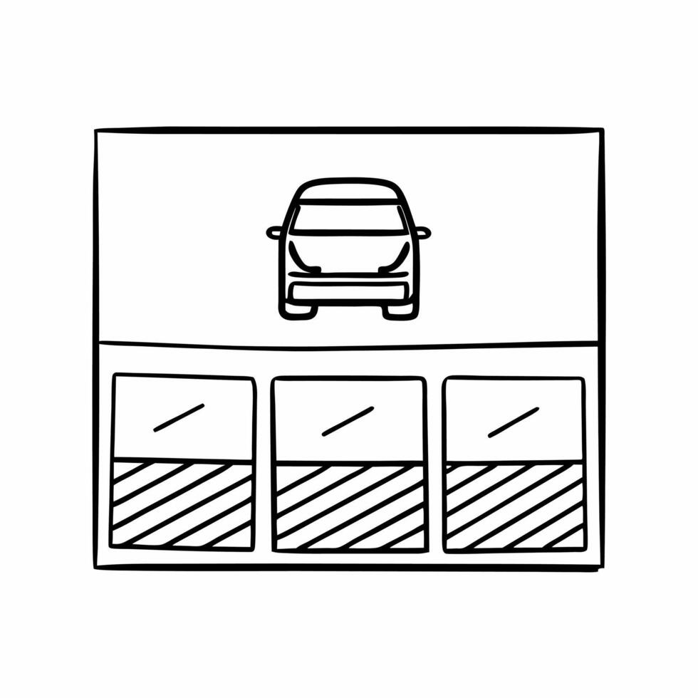 Candid Car Dealership Interaction concept as A candid shot of a salesperson showing a car to a customer at a dealership with a white background The camera captures from an over th Square Square vector