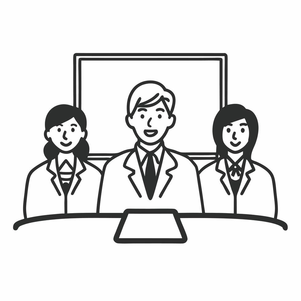 Candid Eco Friendly Product Presentation concept as A candid shot of a professional presenting an eco friendly product to colleagues set against a white background The camera capt Square Square vector