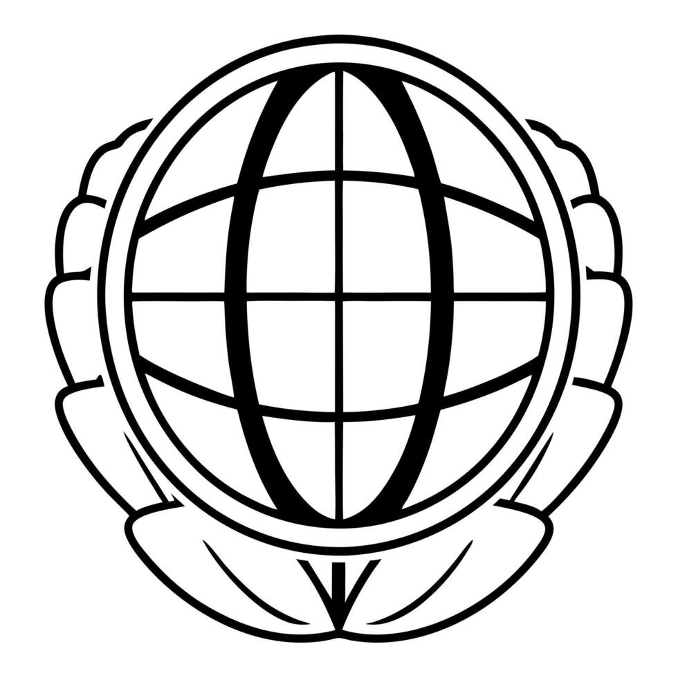 Close up of Globe Growing from Seed concept as A macro shot of a globe emerging from a seed held in a hand The camera zooms in on the globe symbolizing global growth and community Square Square vector