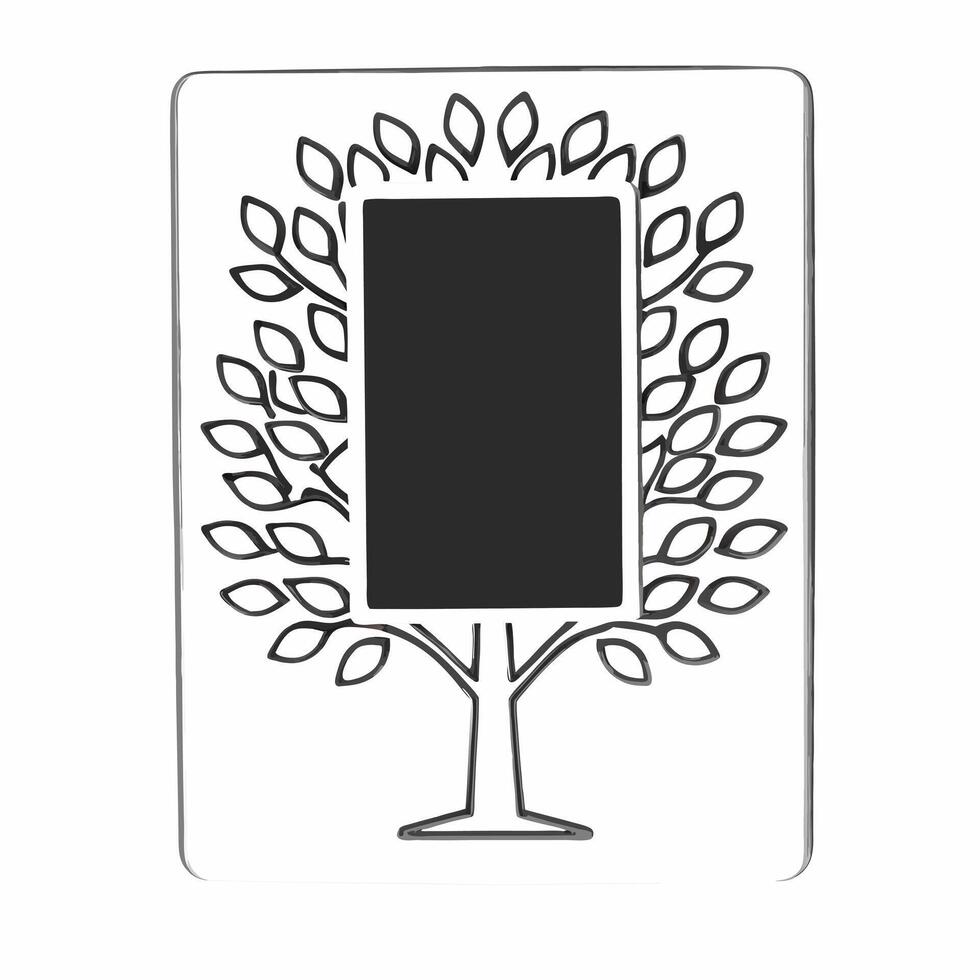 Close up of Holographic Tree Growing from Tablet concept as A macro shot of a holographic tree sprouting from a tablet screen The camera angle slightly tilts to showcase the trees Square Square vector