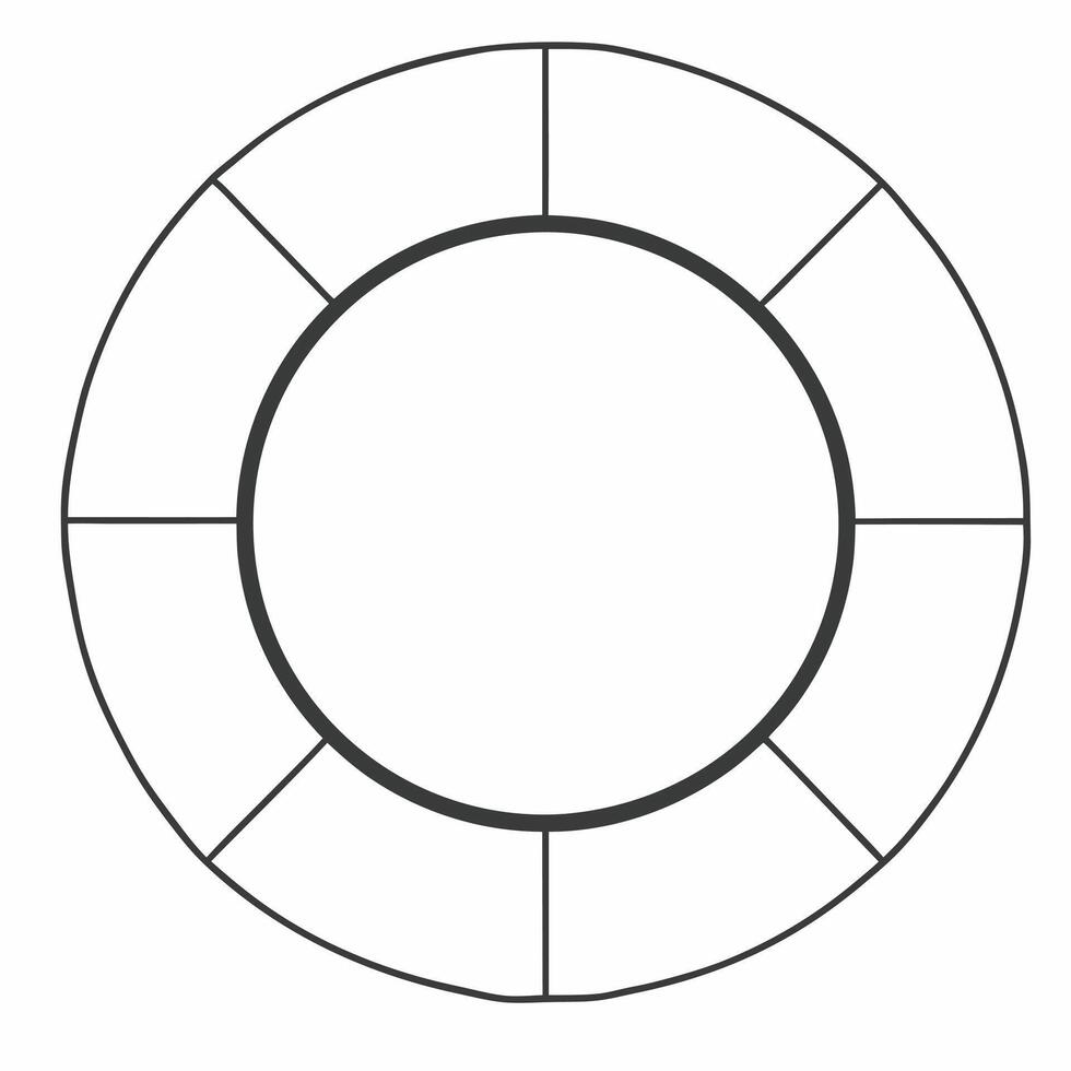 Cognitive behavioral therapy cycle concept as of a white circular diagram representing the CBT cycle Camera rotates through the cycle showing thoughts feelings and behavior Square Square vector