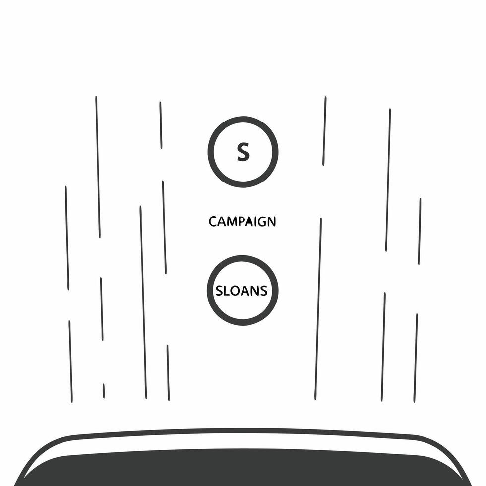 Flat Fundraising coins falling into digital piggy bank concept as Close up of coins falling into a semi transparent digital piggy bank Camera follows the coins descent revealing c Square Square vector
