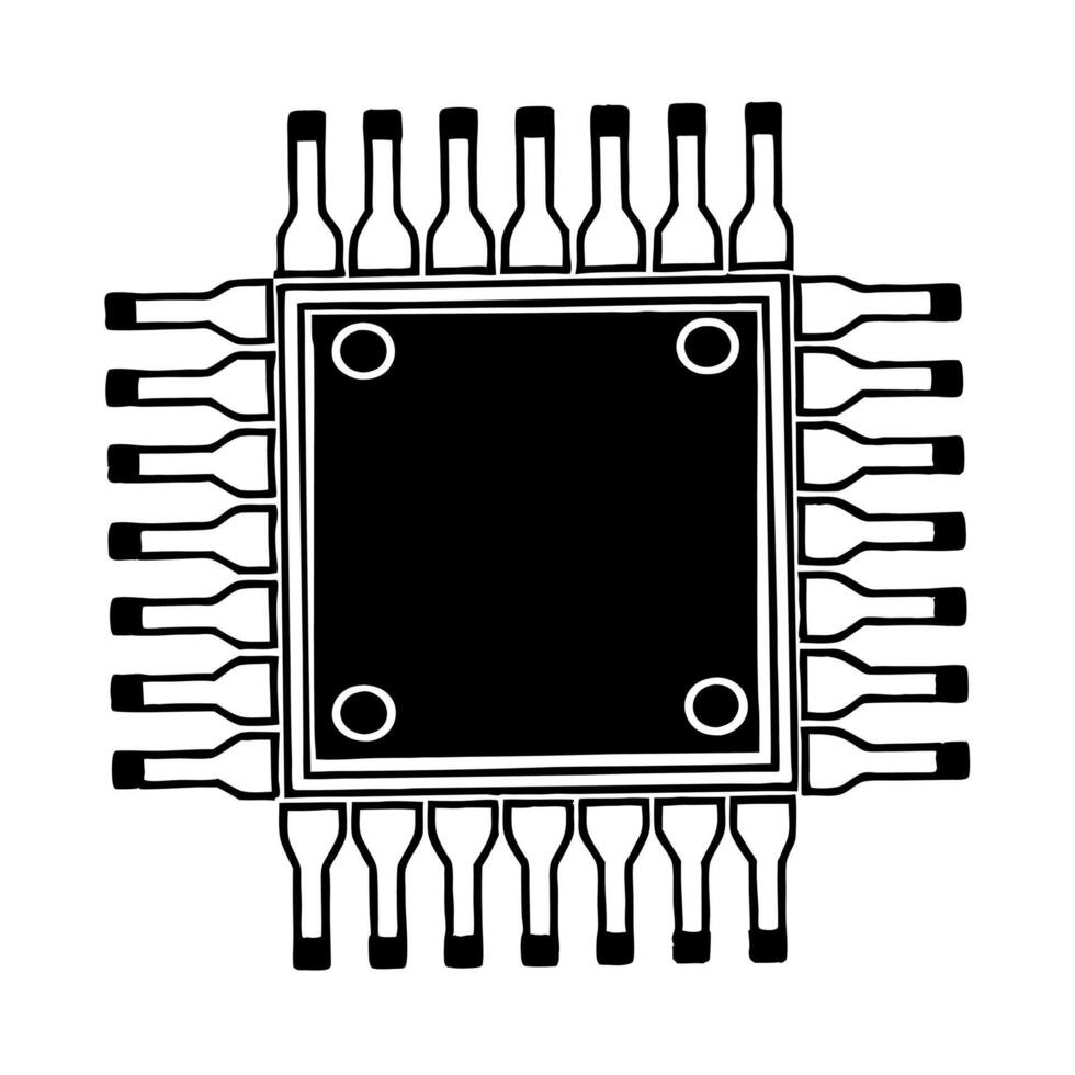 Flat Glossy circuit board pattern concept as Macro shot of a glossy circuit board pattern representing digital voting systems Camera follows trace lines across the surface Large Square Square vector