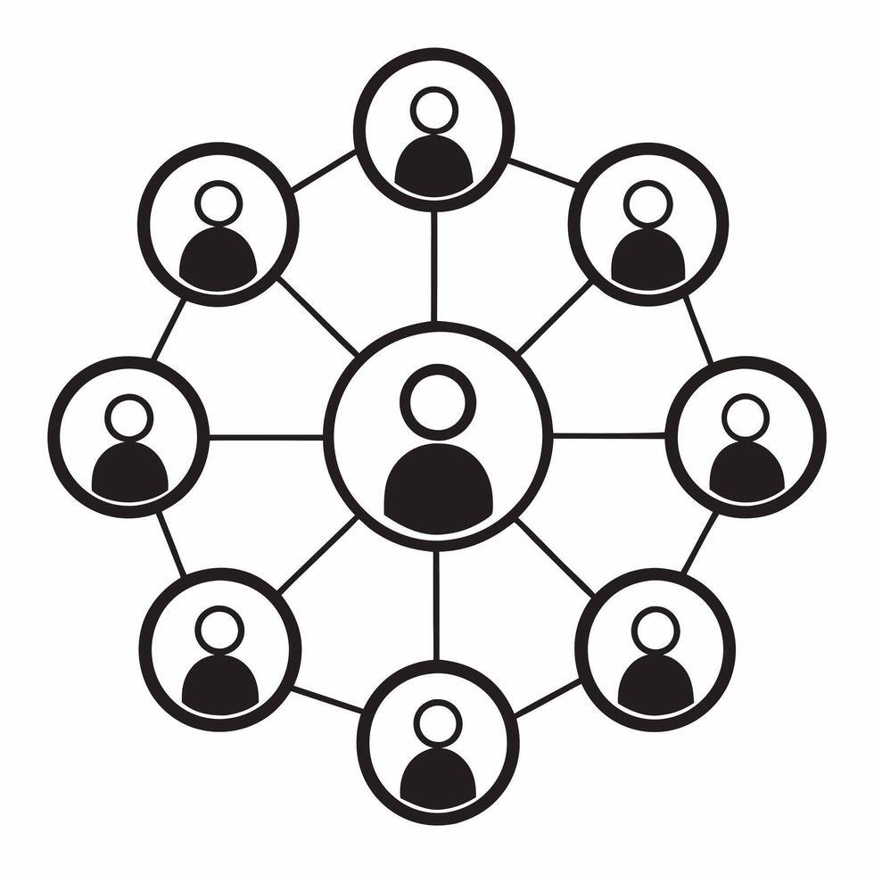 Flat Glossy network of interconnected ESG icons concept as Tracking shot of a glossy surface reflecting a network of interconnected ESG related icons Camera pans across the networ Square Square vector
