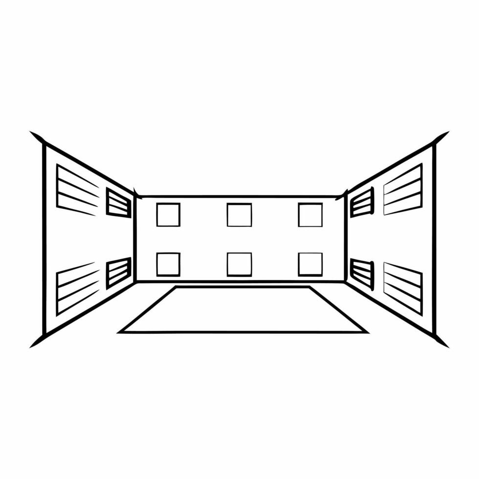 Flat Holographic campaign war room concept as Wide shot of a futuristic campaign war room with holographic displays and AI assistants Camera pans across the room revealing strateg Square Square vector