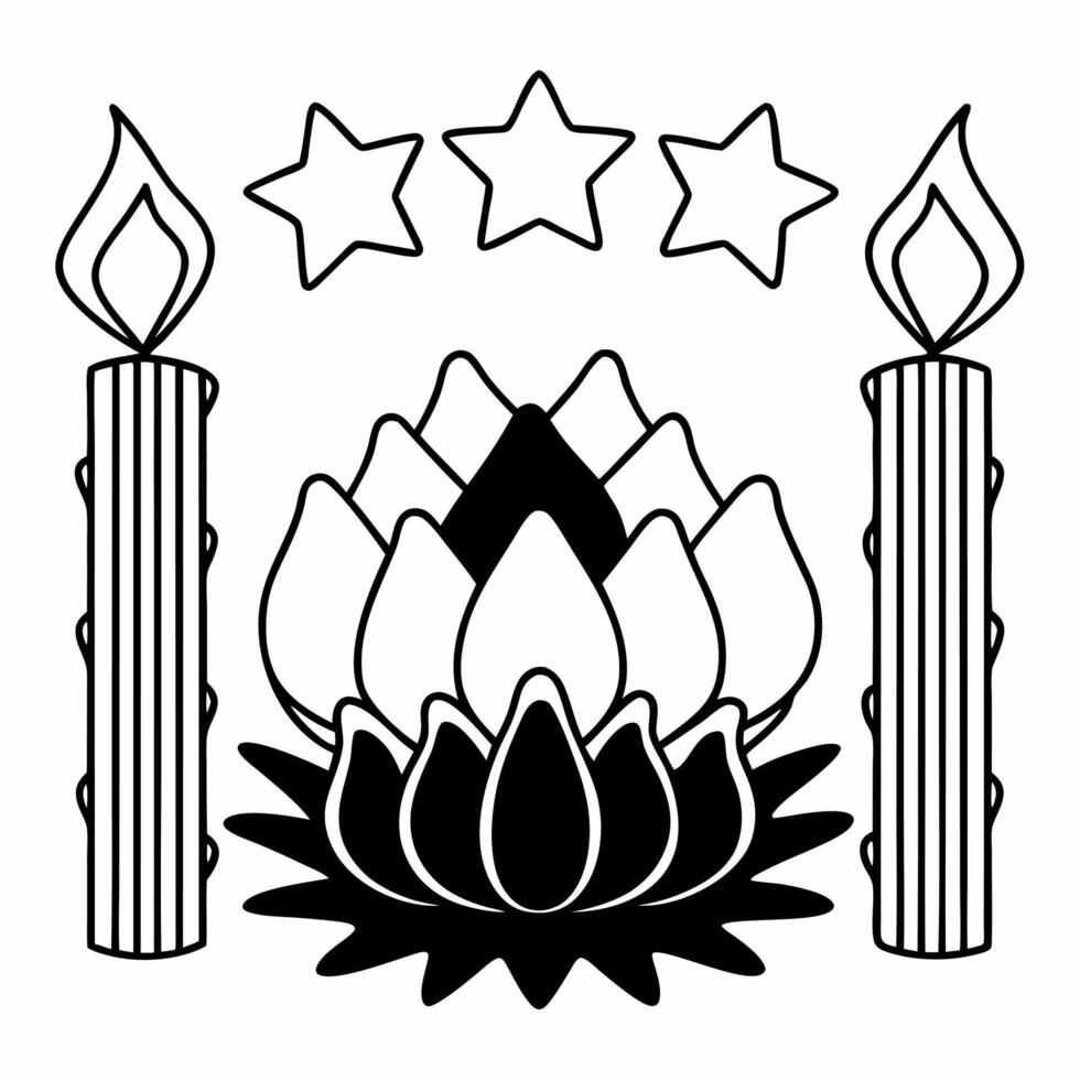 Flat Holographic World AIDS Day Candle Frame concept as Design a frame featuring a holographic candle leaving the center open for copy space ideal for awareness campaigns or inform Square Square vector