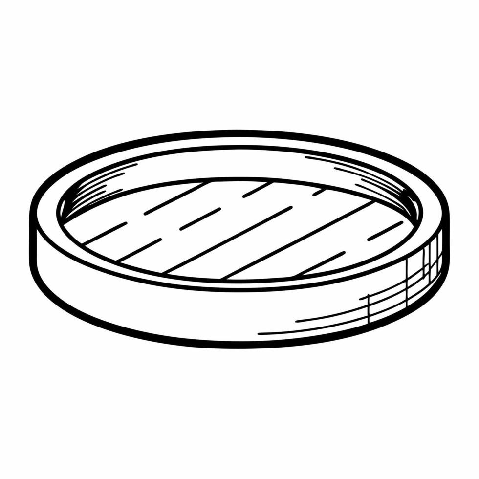 Flat Policy DNA in corporate petri dish concept as Close up of a glowing DNA strand made of policy keywords in a soft focus corporate petri dish Camera slowly rotates around the d Square Square vector