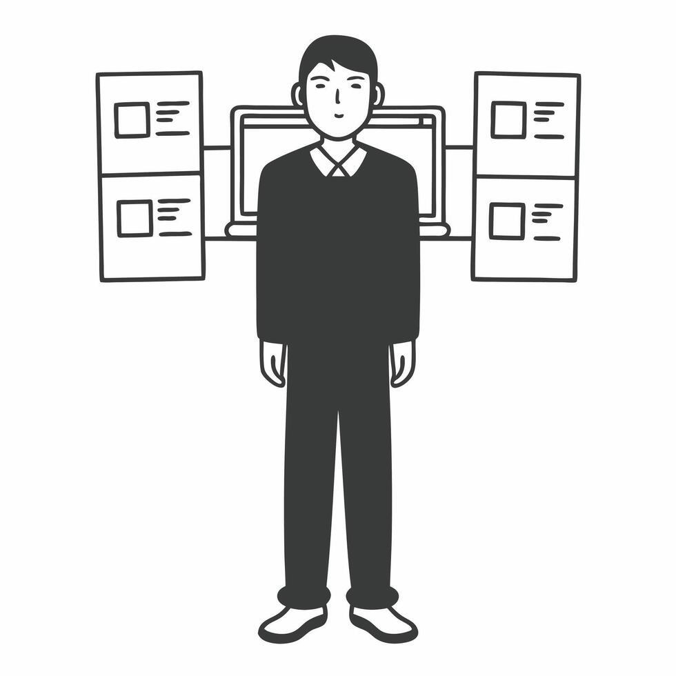 Flat Policy impact visualization concept as Close up of a data scientist creating a compelling visualization of policy impacts their face lit by the computer screen Camera slowly Square Square vector