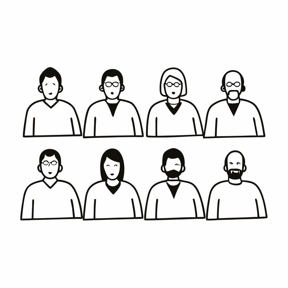 Flat Post election community dialogue concept as Series of shots showing diverse group engaged in respectful discussion about election results and path forward Camera moves betwee Square Square vector