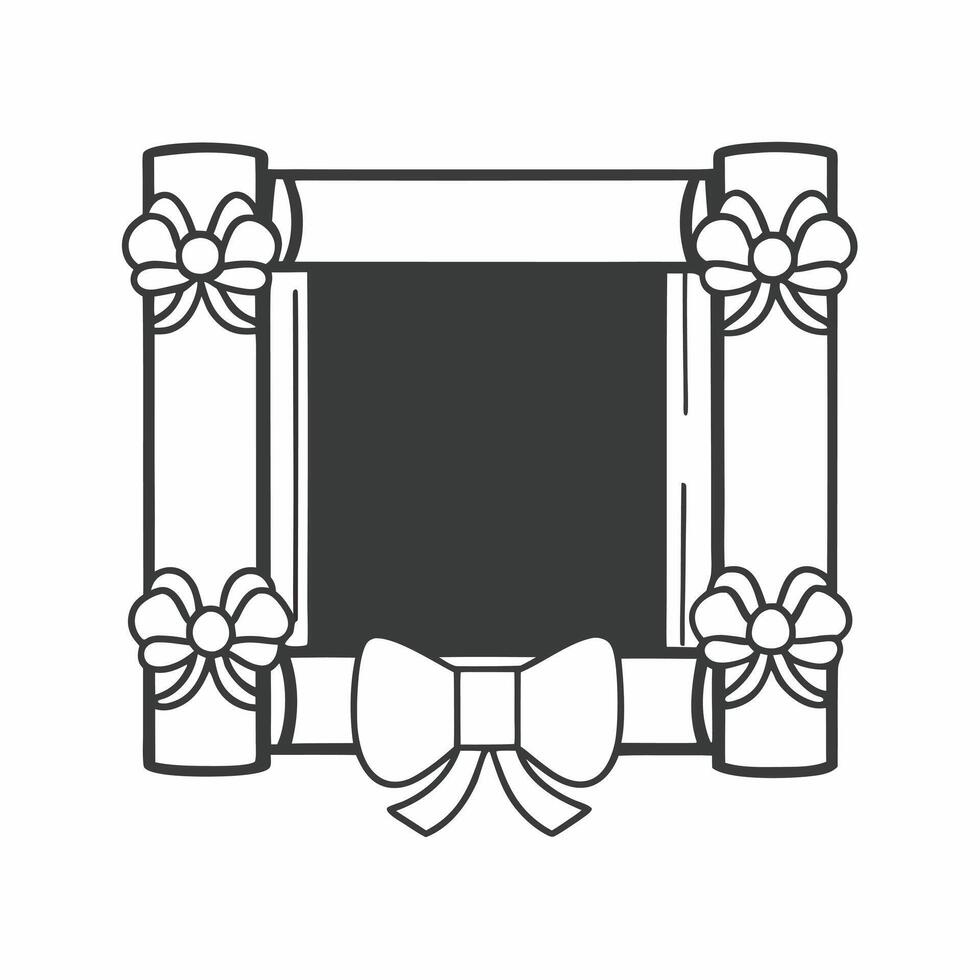 Flat Santas Floating Christmas Stocking concept as Create a illustration of a Christmas stocking floating in mid air against a white background showcasing its defiance of gr Square Set 2 Square vector