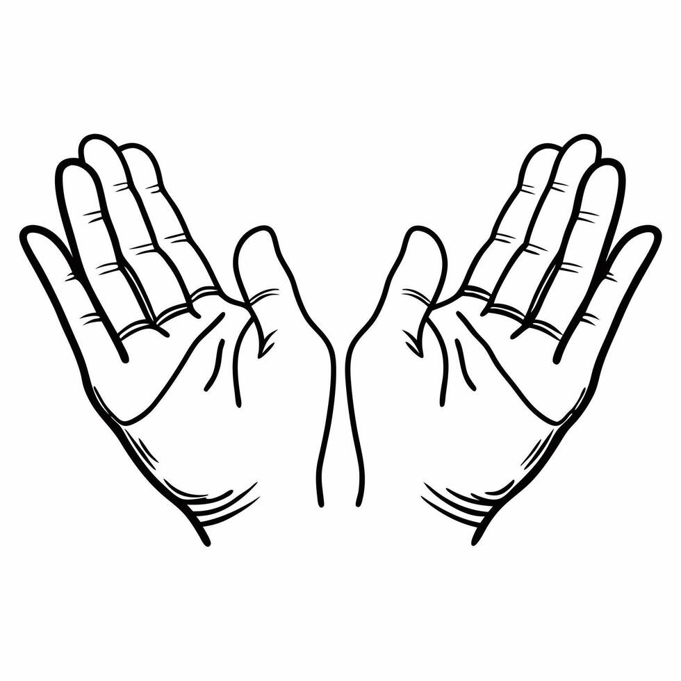 Flat Soft focus white healing hands concept as Close up of hands in a healing gesture edges softly blurred Camera slowly moves around the hands emphasizing care Symbolizes mental Square Square vector