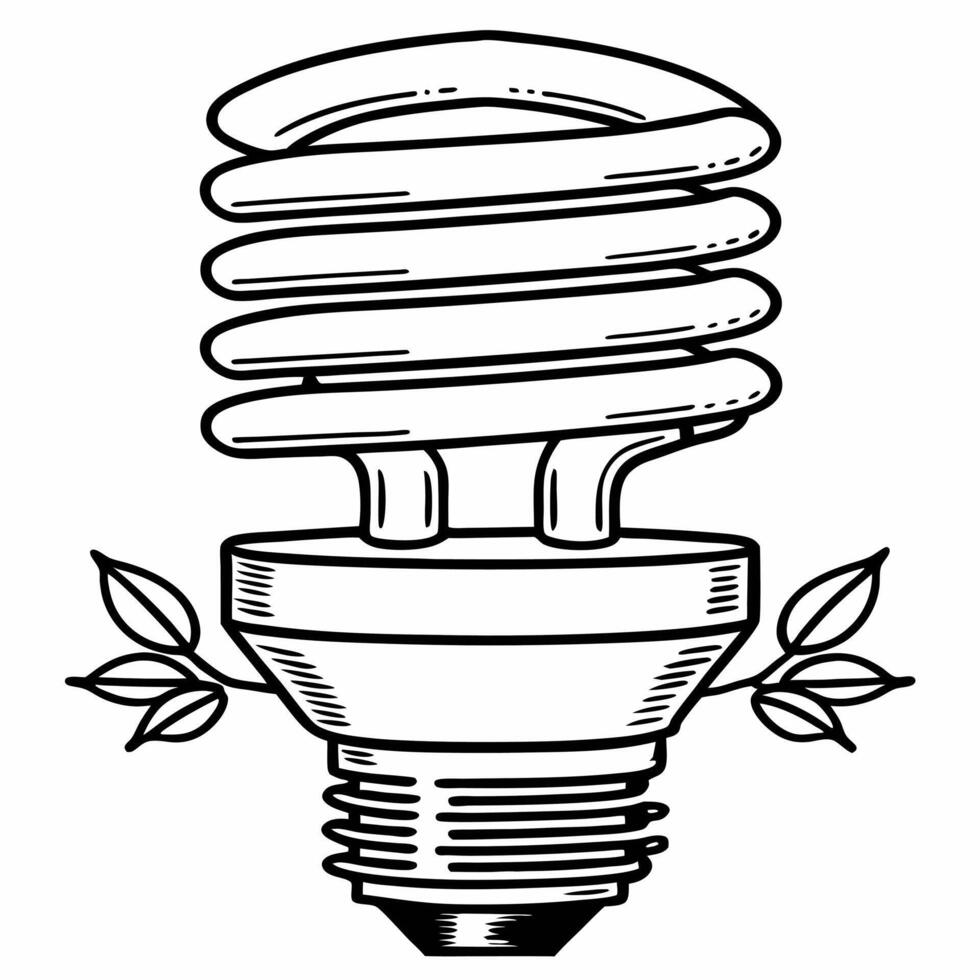 Floating lightbulb with sprouting leaves concept as Close up of a lightbulb suspended in mid air with small green leaves sprouting from its base Camera slowly rotates around the o Square Square vector