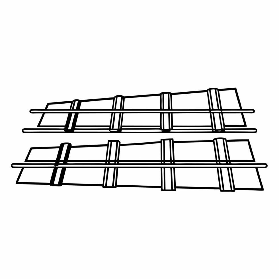 Floating renewable energy sources powering business icons concept as Wide shot of various renewable energy sources wind turbines solar panels etc floating in space connected by Square Set 2 Square vector