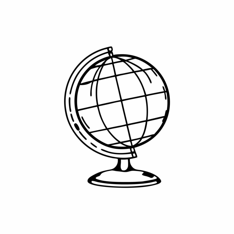 Glossy Globe with Copy Space concept as A glossy globe positioned on a plain white background leaving significant copy space to the left The camera captures a side angle emphasizi Square Square vector