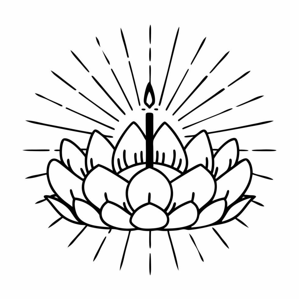 Loy Krathong with Glowing Gems concept as Illustrate a Loy Krathong adorned with glowing gems isolated against a white background The design highlights the sparkling details and f Square Set 2 Square vector